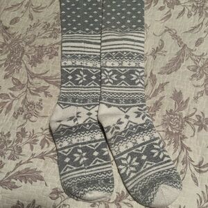 Victoria’s Secret fair isle heavy weight socks